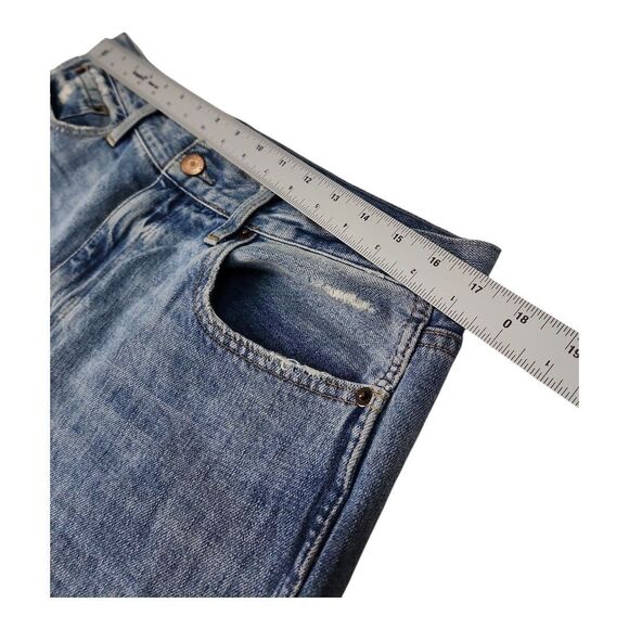 Pistola Cassie Super High Rise Straight Leg In April Showers Sz 31 Cotton blend - Picture 2 of 8